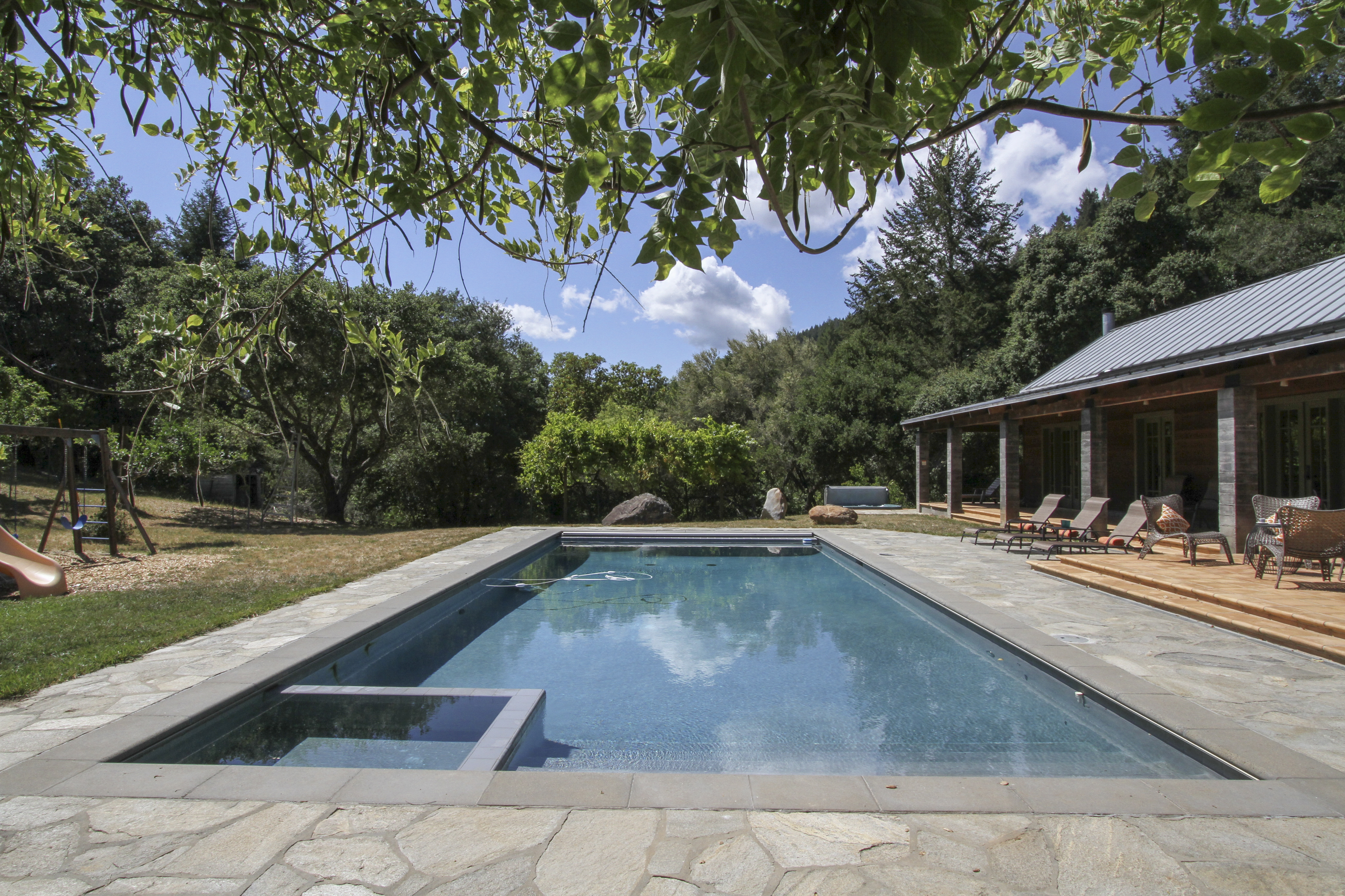 Black Mountain's pool - private ideal setting