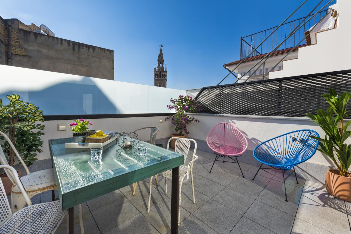Property Image 1 - Beautiful 2 Bd Apart with Private Terrace 1 step away from the Cathedral, Mateos Gago Terrace III
