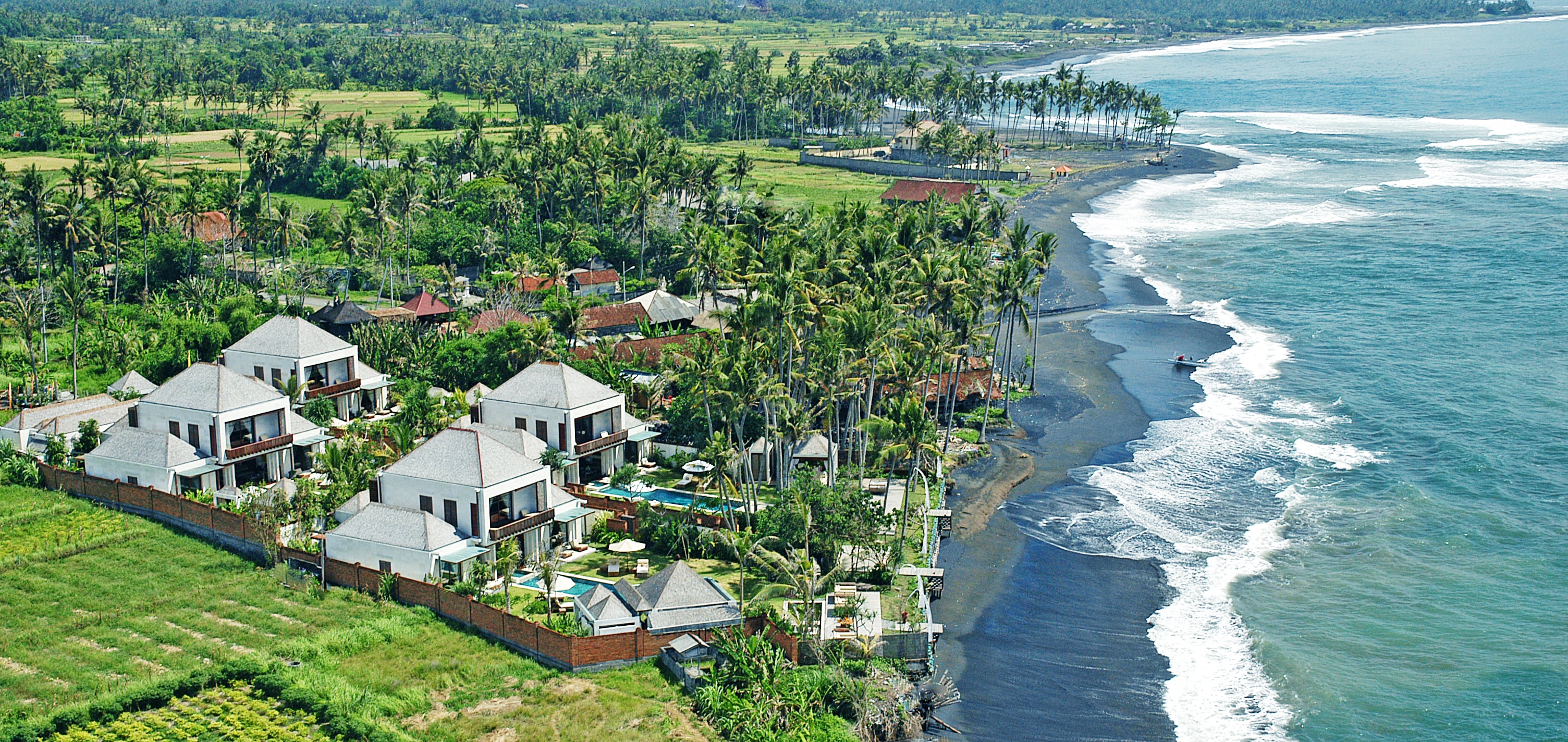 Tucked in the quieter part of South Bali, iconic Sanur and Ubud with all restaurants