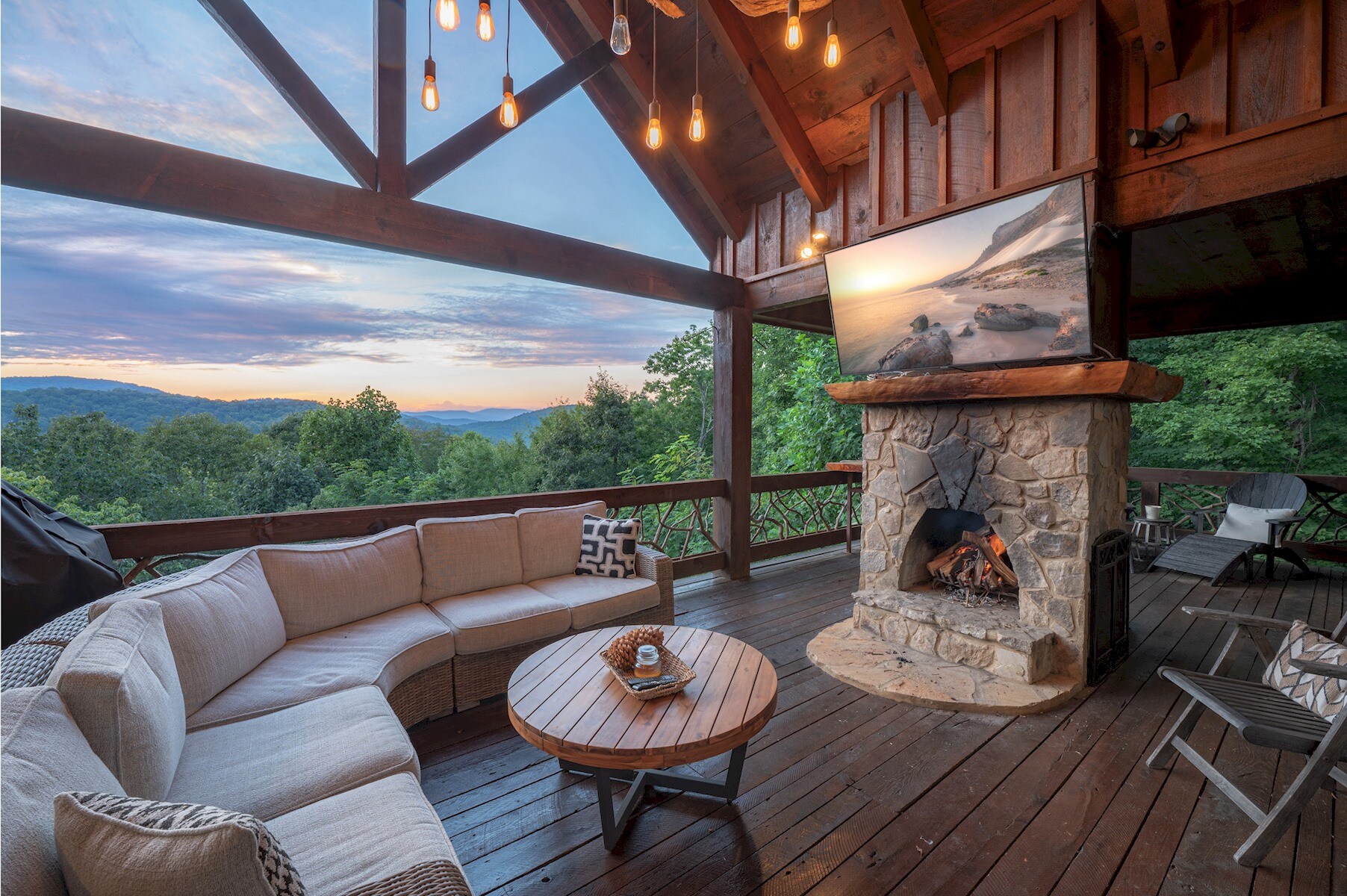 Property Image 1 - Stunning Cabin w/Mtn Views & Brand New Furnishings