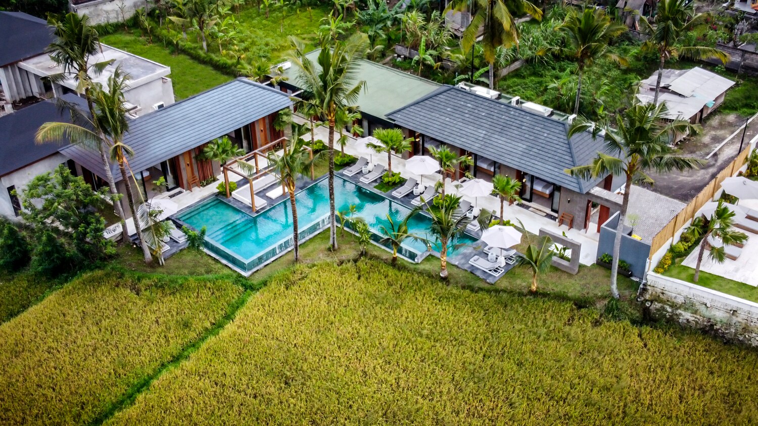 Property Image 1 - Amazing 5 Bedroom Dream Villa w Pool & Ricefields View  