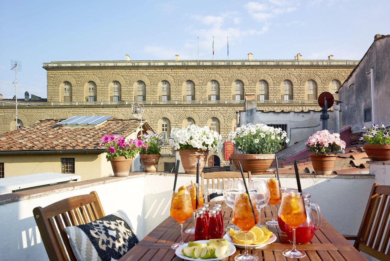 Property Image 1 - Back - Pitti Terrace · Best Location EVER w/Terrace View to Pitti Palace