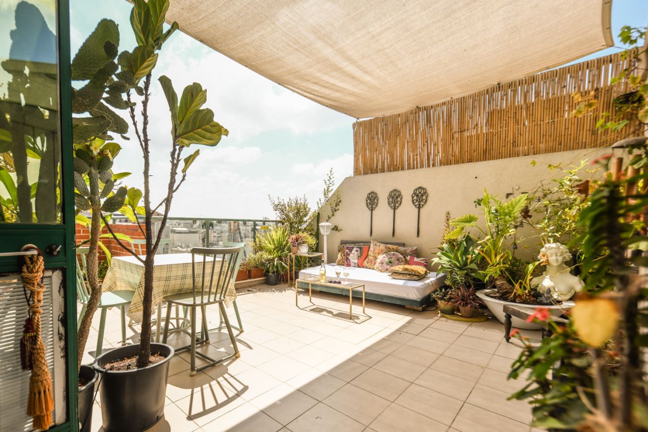 Property Image 1 - Spacious 2BR w/ Beautiful Balcony Terrace in the Vibrant Heart of Tel Aviv