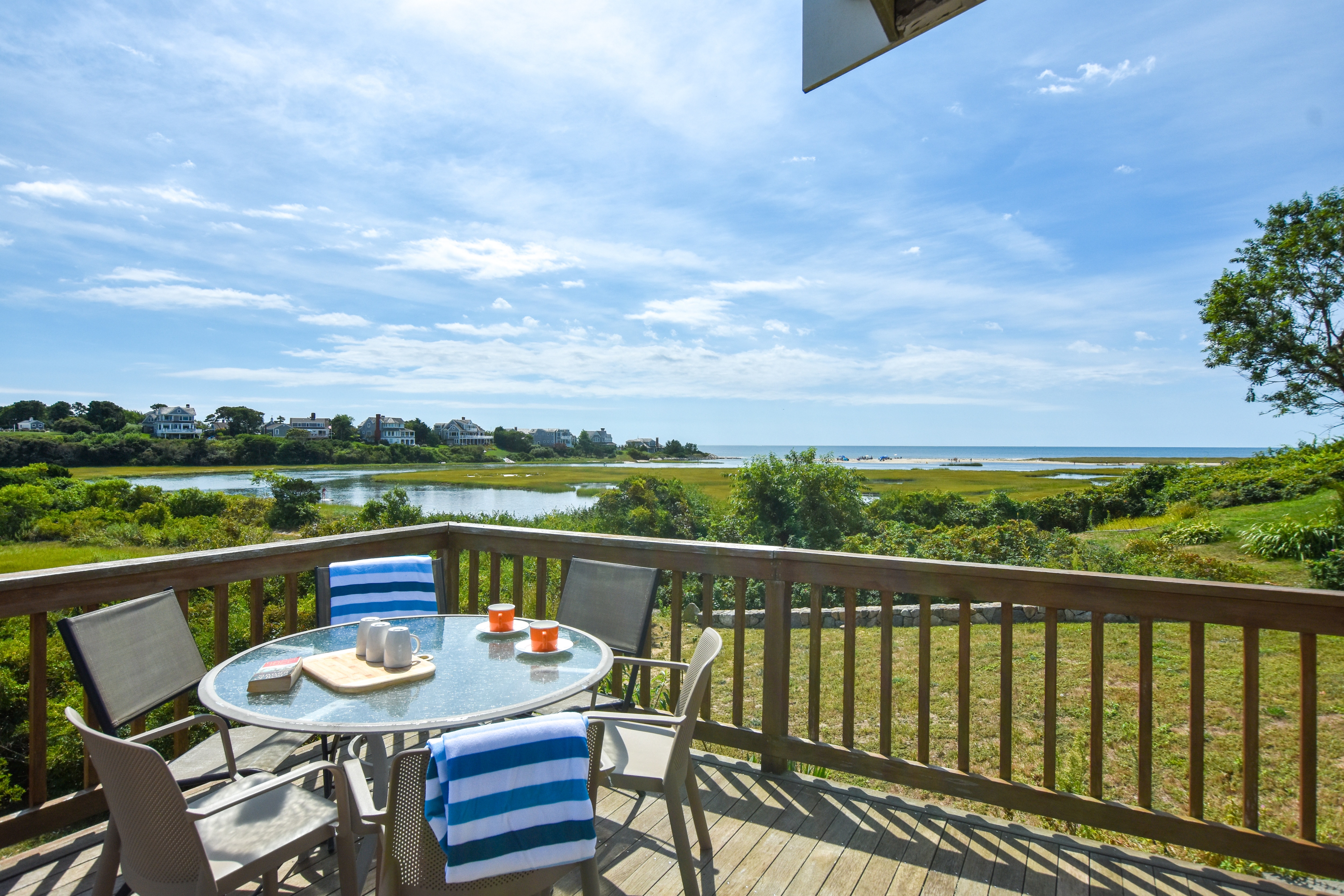 Property Image 2 - #612: Stunning views of Nantucket Sound, wrap around deck, walk to beach!