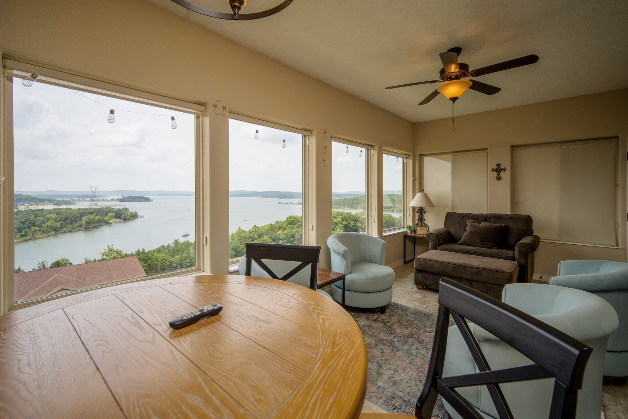 Beautiful Lake View from the All-Seasons Sunroom