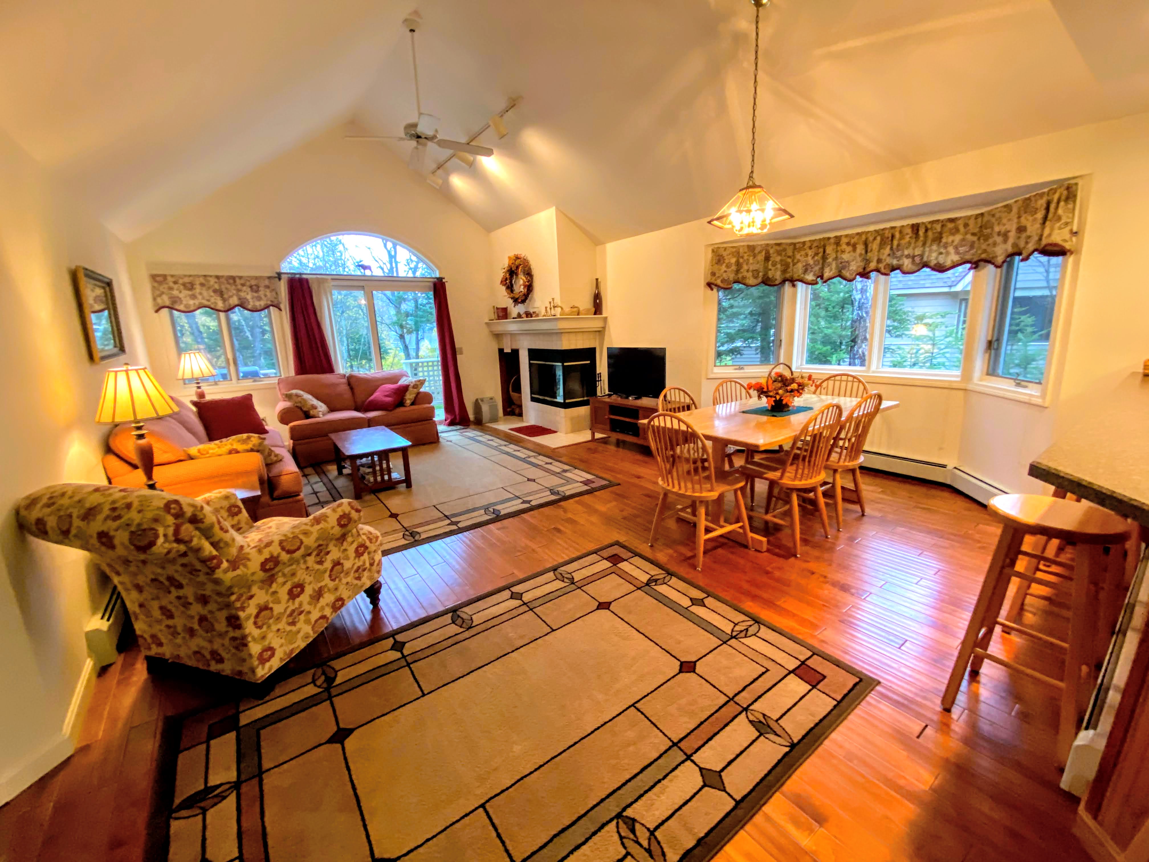 Property Image 1 - F9 Fairway Village home on the Mt Washington golf course - in the heart of Bretton Woods