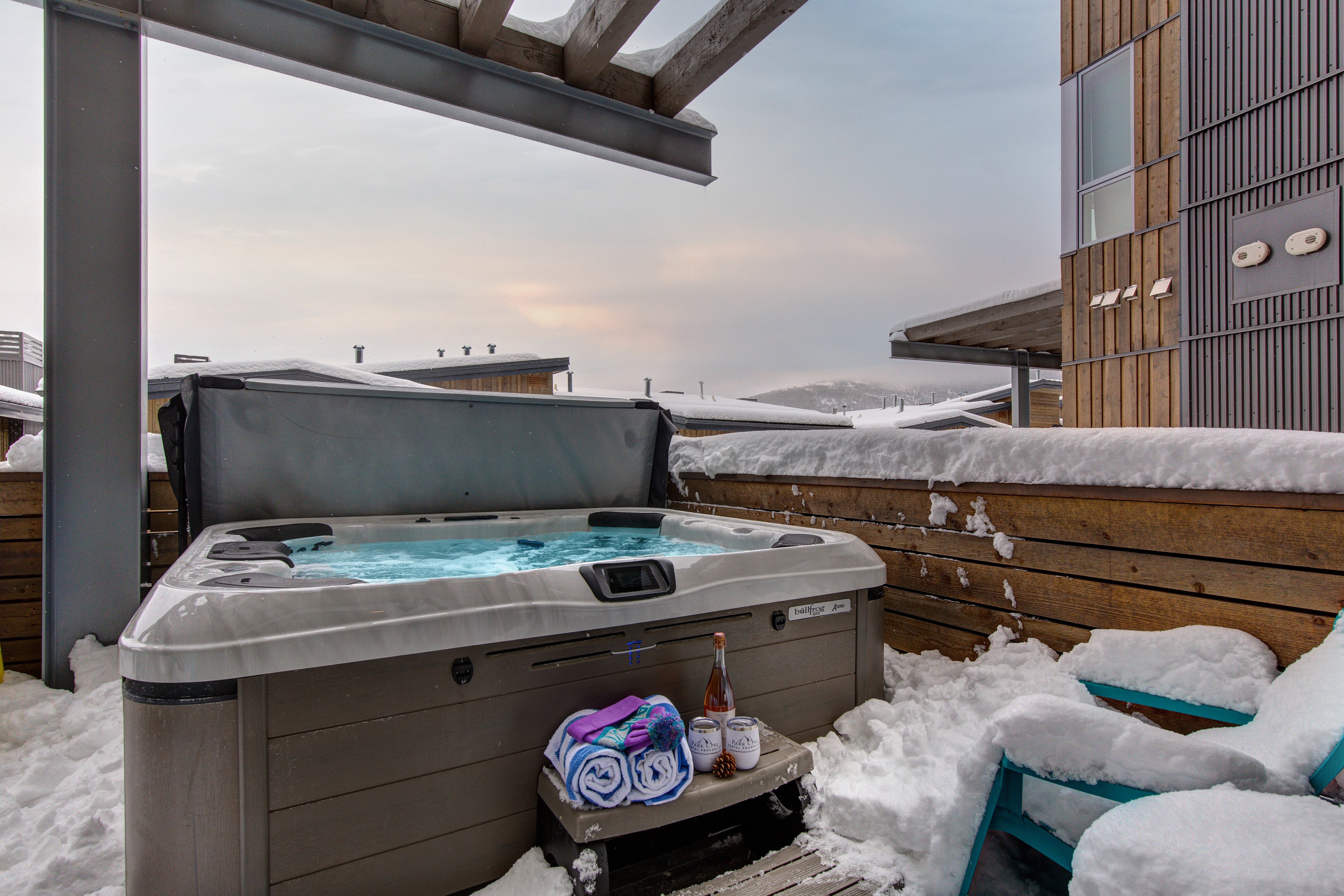 Large Deck with a Private Hot Tub