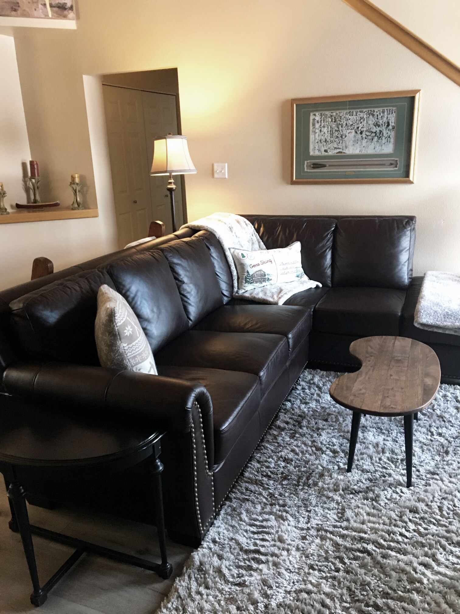 Get cozy on the sectional | Main Level