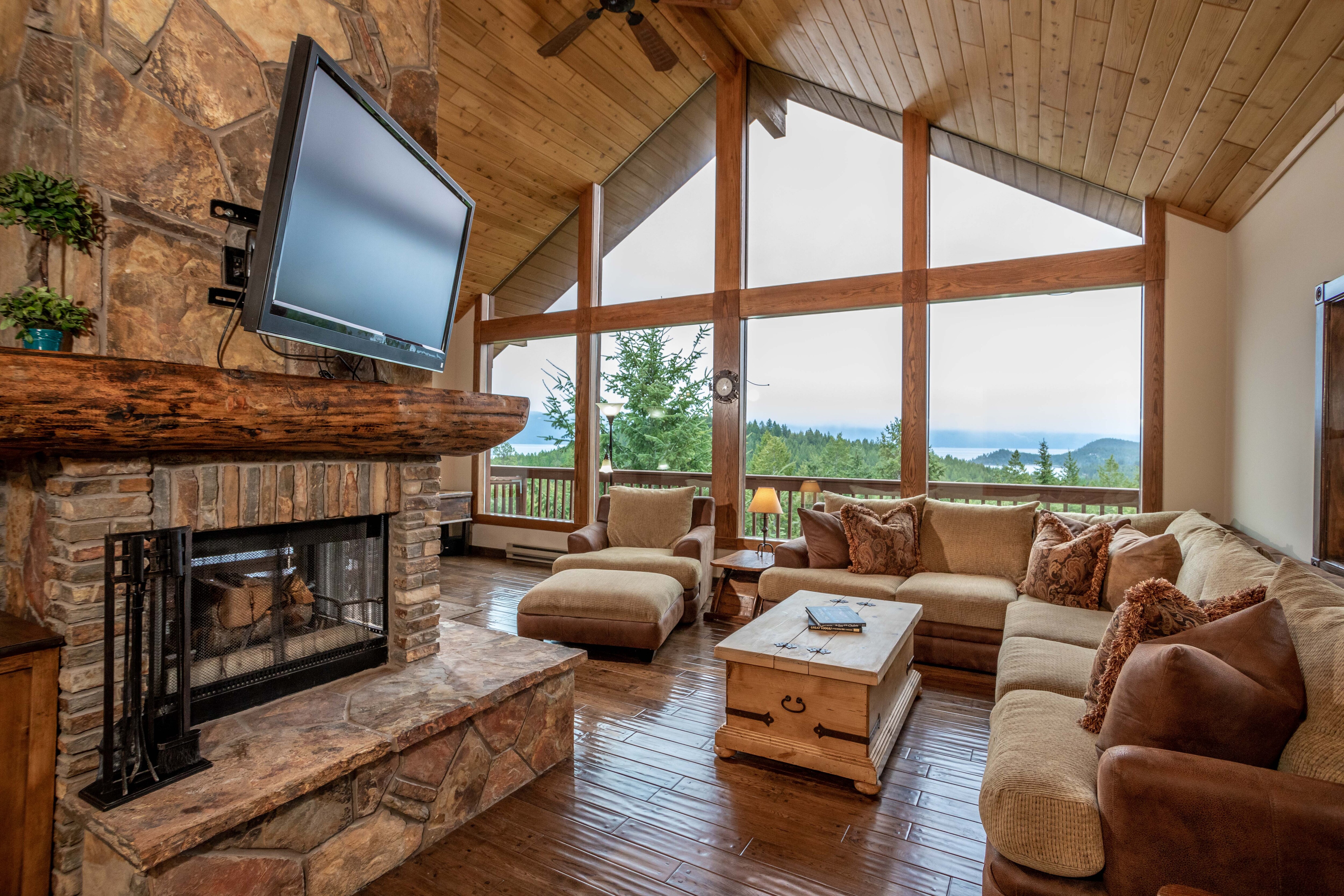 Breathtaking views from the living room | Main Level