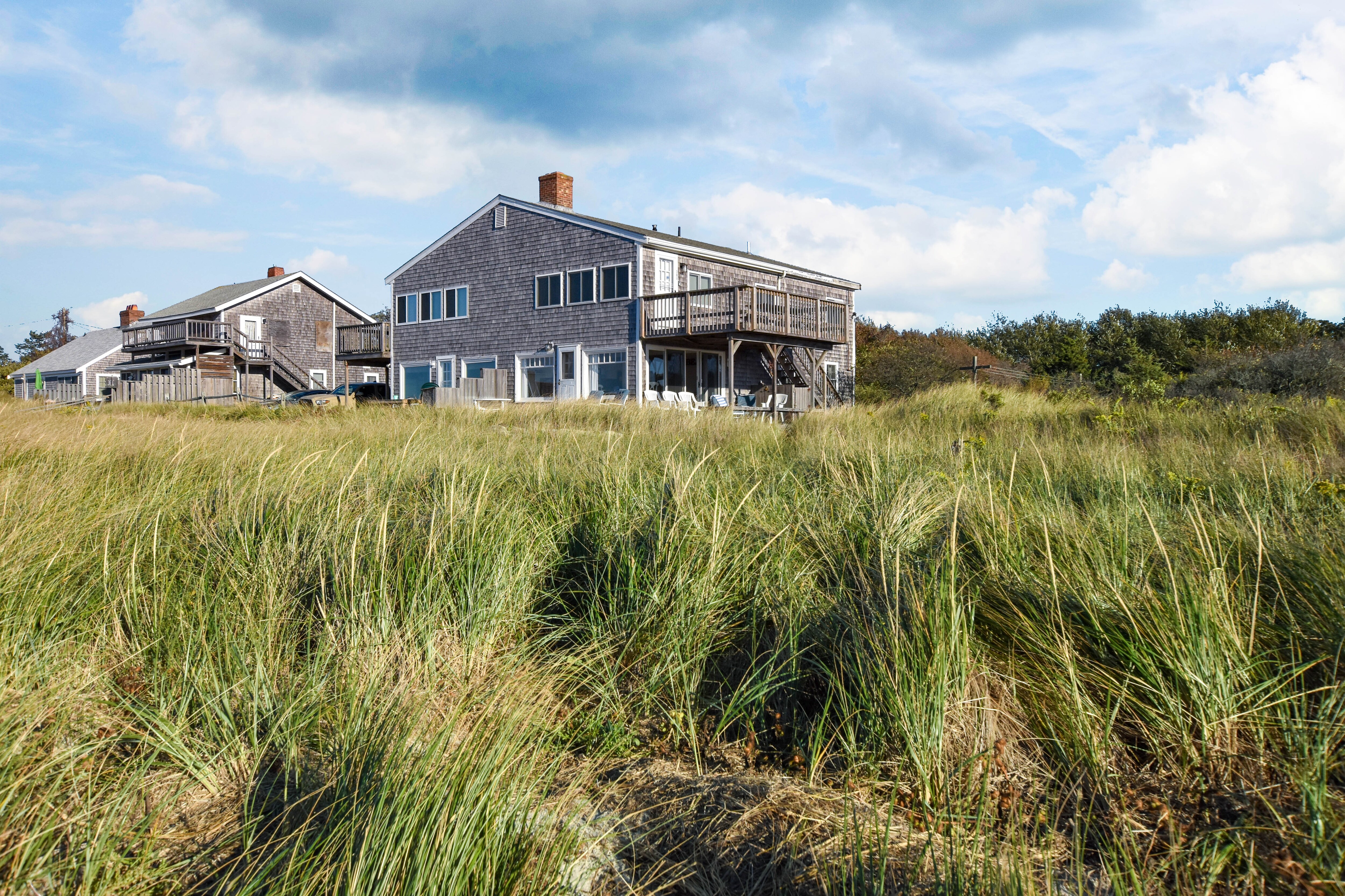 Property Image 2 - 15554: Beachfront on Skaket w/ Unbelievable Water Views of Cape Cod Bay from Large Deck!