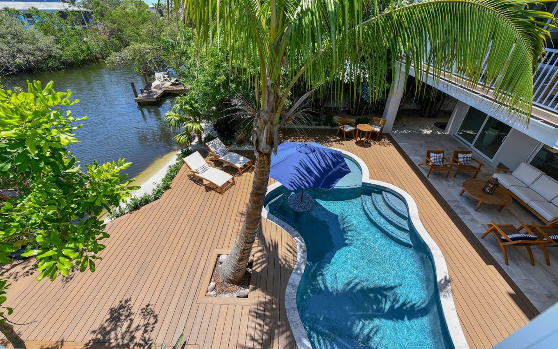 Property Image 1 - A Shore Thing - Second To None Spacious Waterfront Luxury! Dock, Pool, Spa, Rooftop Water Views!