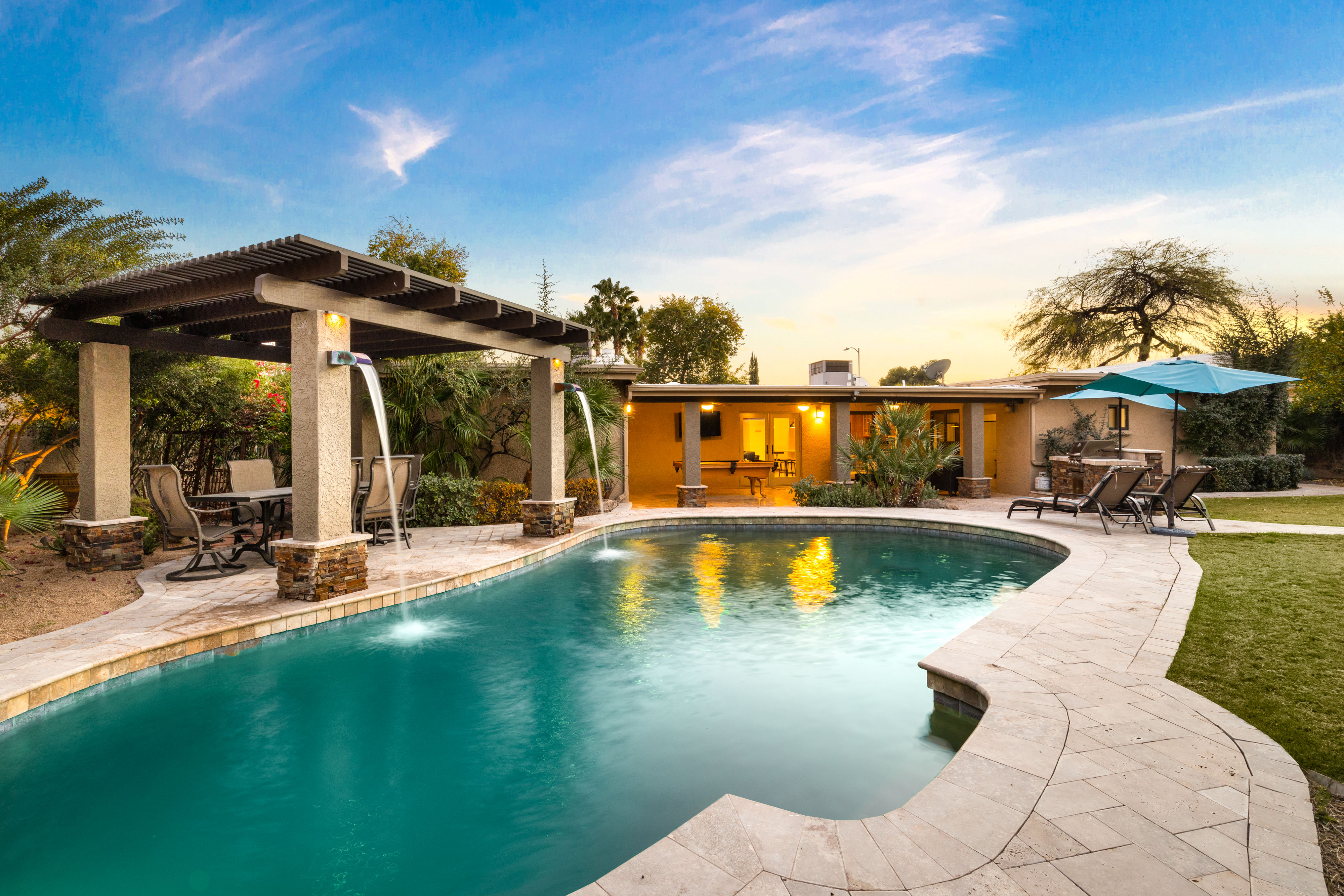 Property Image 1 - Waltann Luxurious home w/ incredible backyard area, private pool, 1 dog ok!