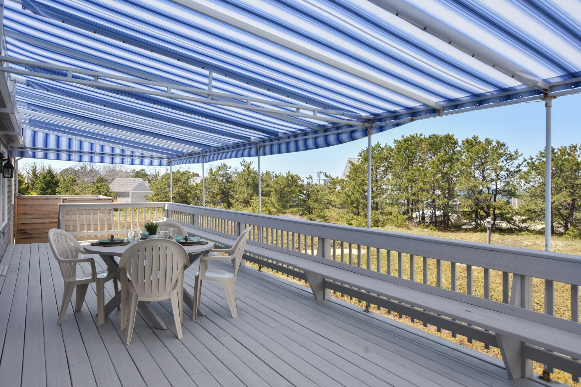 Property Image 2 - 14492: Steps to Private Association Beaches! Large Deck w/ Canopy, Outdoor Shower, Central A/C!