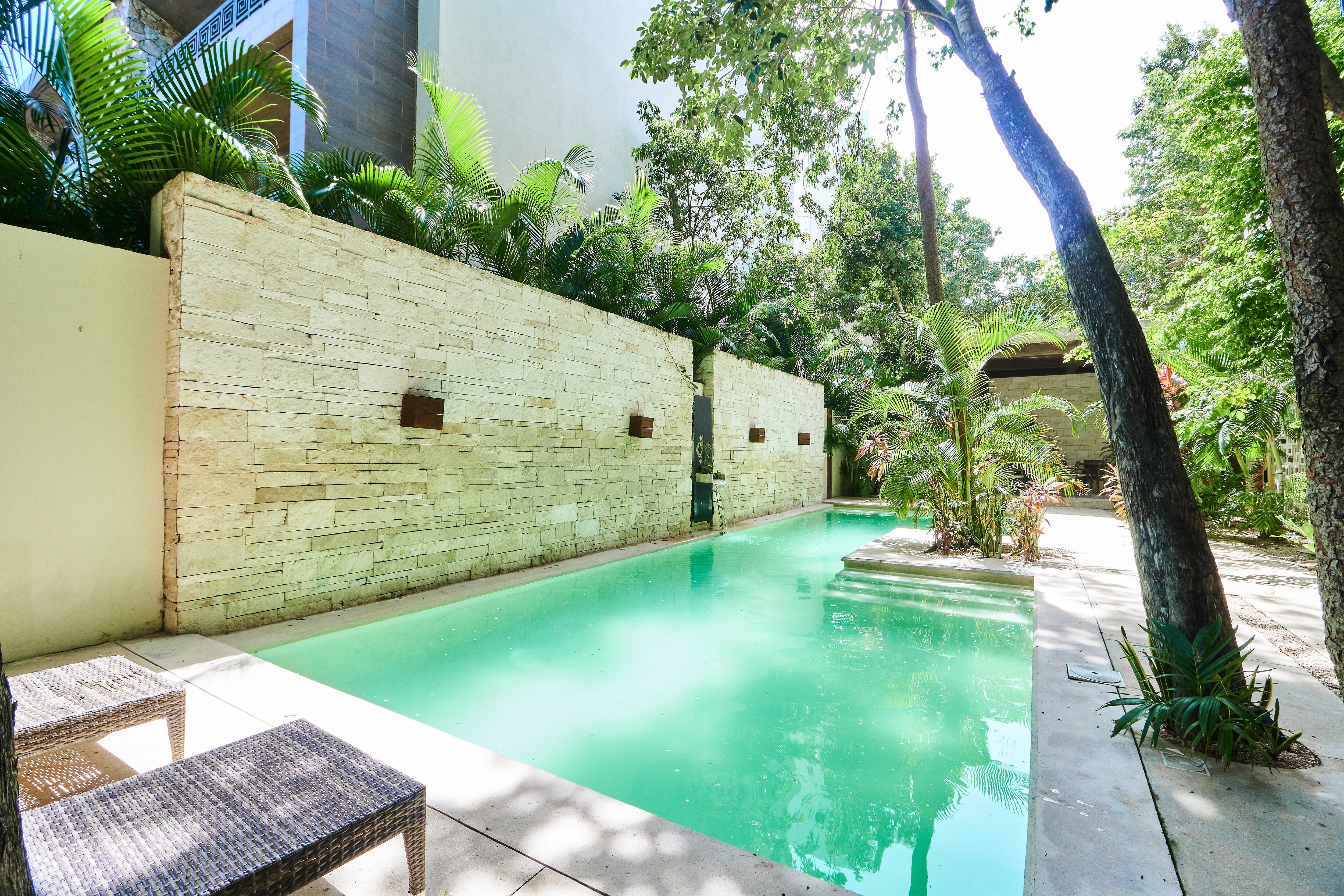 Property Image 1 - Tropical Stylish Apartment | In Tulum | Swimming Pool, Patio, Sun Loungers & Nice Seating Area