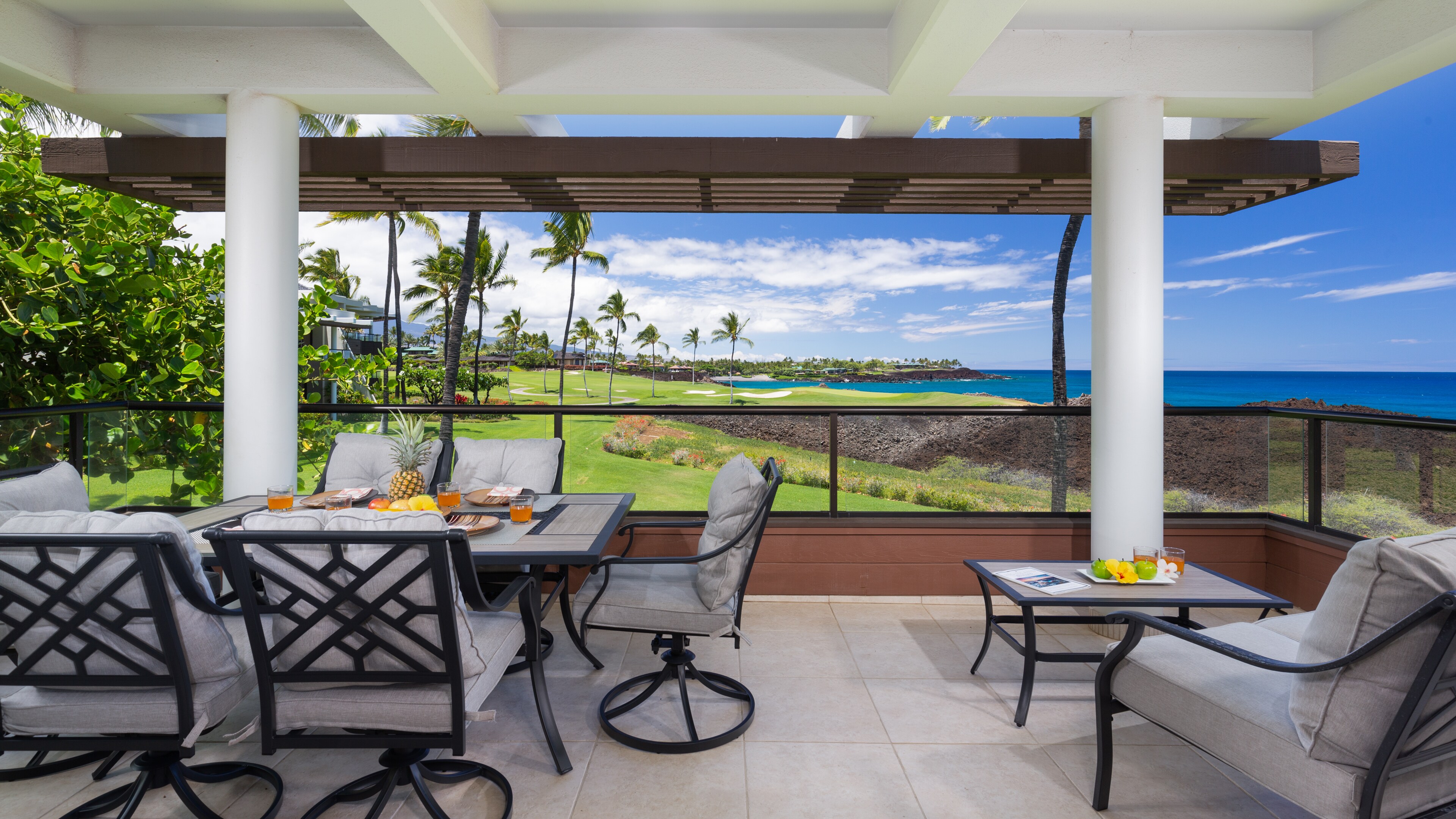 Welcome to Ocean Gem.   Stunning ocean front views at Mauna Lani Point