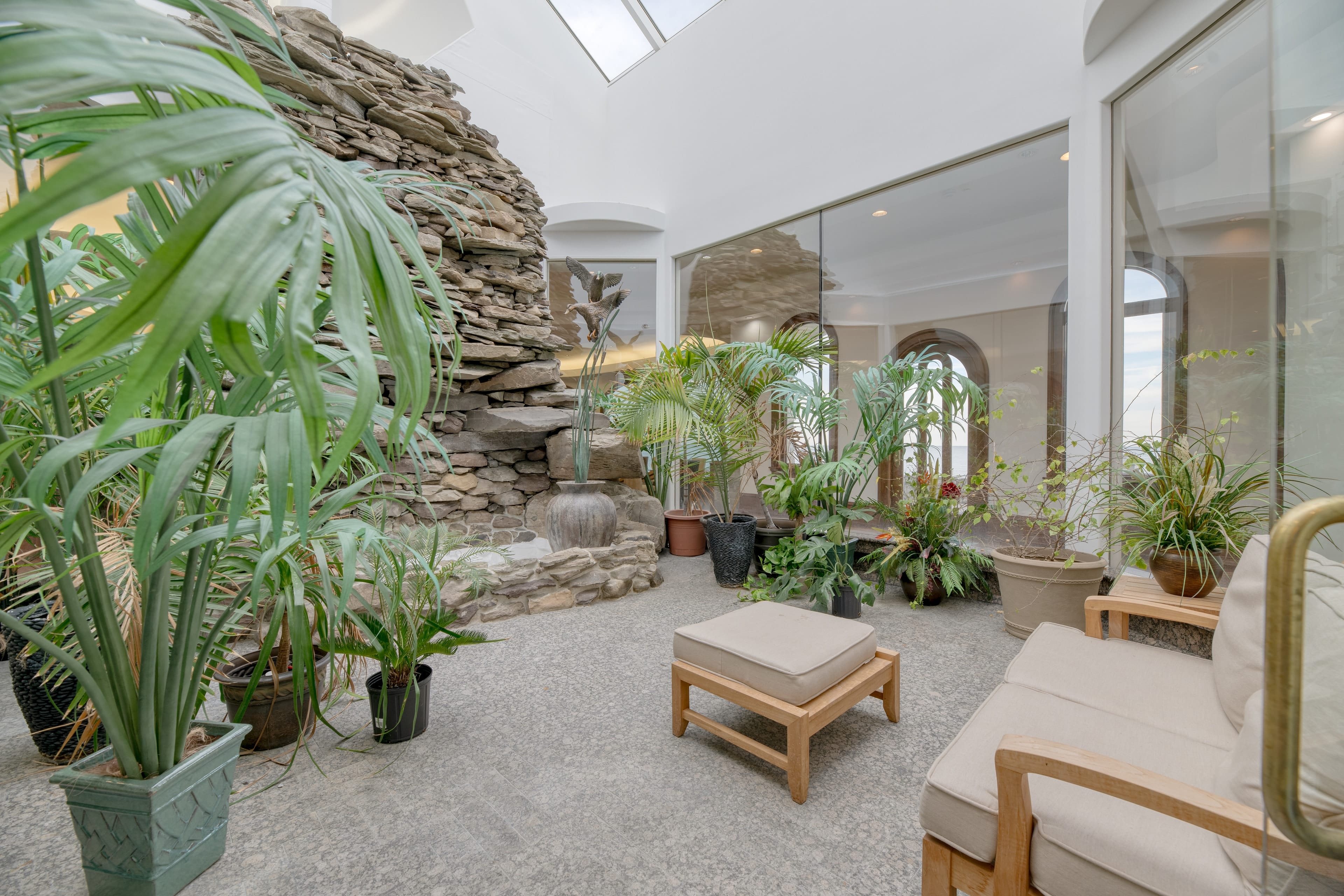 Unique conservatory room. Unique conservatory room.